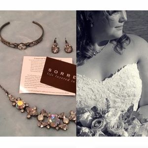 Sorrelli Fine Jewelry Set Necklace Cuff Earrings